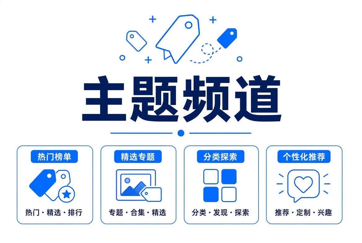 主题频道内容画面